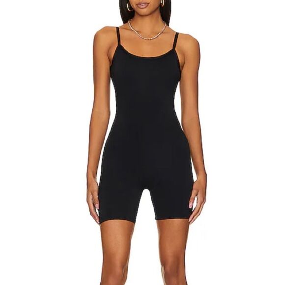 GOOD AMERICAN Scuba Low-Back Romper - Picture 1 of 3